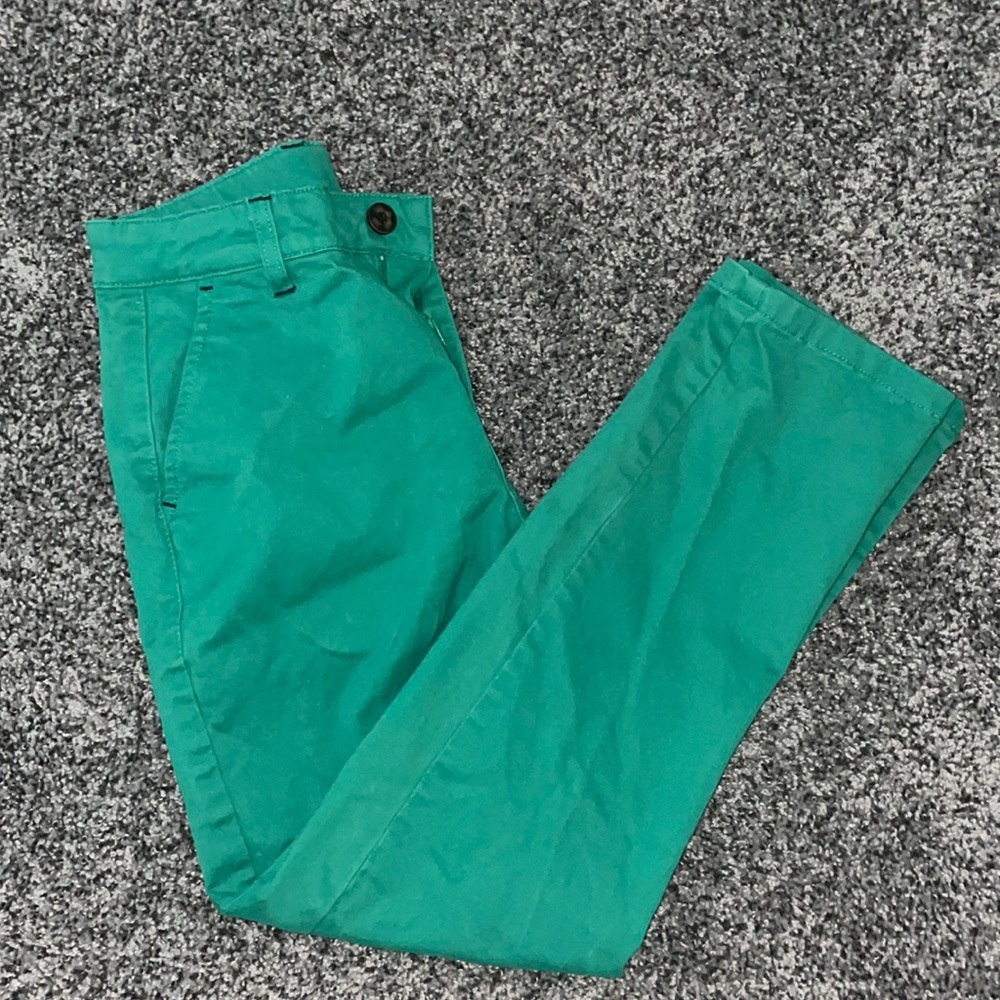 Kelly Green Boys Pants